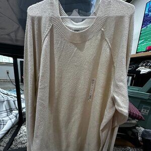 WOMENS SONOMA CREW NECK SWEATER, 5X NWT